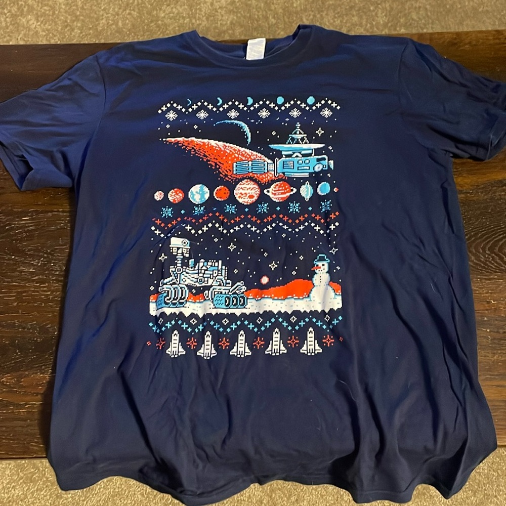 Tshirt XL winter style robots